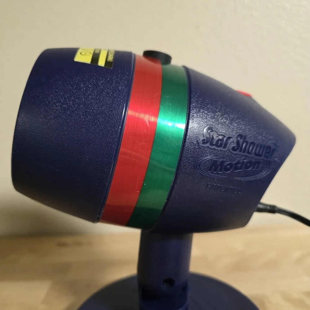 Star Shower Motion Laser Projector Red/Green Light Show Holiday‎ Christmas Decor